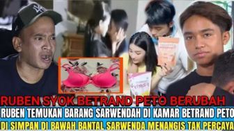 CEK FAKTA: Sembunyikan Barang Milik Sarwendah Ruben Onsu Syok di Bawah Bantal Betrand Peto, Menjijikkan?