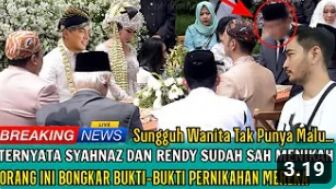 CEK FAKTA: Ramai Perselingkuhan Syahnaz Sadiqah dan Rendy Kjaernett, Keduanya bahkan Disebut sudah Nikah Siri, Benarkah?