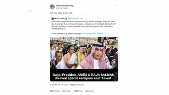 Anies Baswedan Pergi Haji, Foto yang Viral Jadi Sorotan, Gibran Protes: Kok Ada Saya?