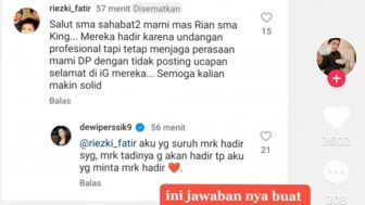 Sahabat-Sahabatnya Datang ke Nikahan Angga Wijaya, Dewi Perssik: Aku yang Nyuruh Mereka Datang