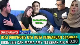 CEK FAKTA: Syahnaz Sadiqah Mengaku Mengandung Anak Rendy setelah Dihipnotis Uya Kuya, Benarkah?