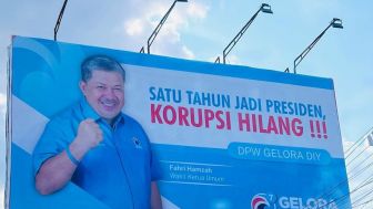 Slogan Korupsi Hilang dalam Setahun jika Fahri Hamzah jadi Presiden Viral Lagi, Netizen: Empat Tahun Berikutnya Gimana Pak?