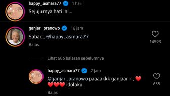 Happy Asmara Ungkap Ikhlas, Komentar Ganjar Pranowo Jadi Sorotan Netzien