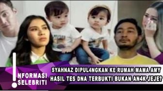 CEK FAKTA: Syahnaz Hari Ini Ambil Tes DNA, Jeje Syok Setelah Tahu yang Sebenarnya