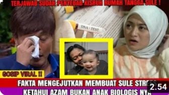 CEK FAKTA: Hasil Tes DNA Adzam Bukan Anak Biologis Sule, Benarkah?