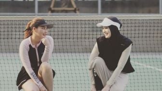 Pamer Latihan Tenis, Inara Rusli Digoda Netizen Tantang  Nagita Slavina