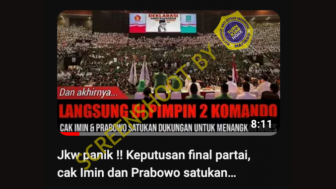 Cak Imin dan Prabowo Satukan Dukungan Kepada Anies Baswedan, Benarkah?