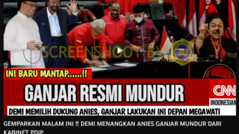 CEK FAKTA: Ganjar Pranowo Disebut Mundur dari PDI Perjuangan, Benarkah?