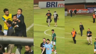 Oknum Suporter Masuk ke Lapangan dan Dibiarkan Stewards, PSS Sleman Bakal Terima Sanksi Berat dari Komdis PSSI