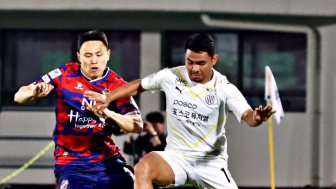 Jeonnam Dragons Kalah Dramatis dari Seoul E-Land, Asnawi Mangkualam Nyaris Bikin Blunder