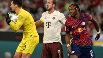 Apesnya Harry Kane! Debut untuk Raih Trofi, Bayern Muenchen Malah Babak-belur di Piala Super Jerman