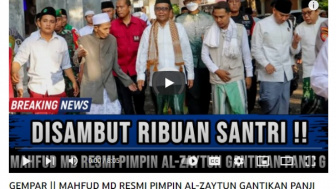 Mahfud MD Resmi Ambil Alih Ponpes Al Zaytun, Benarkah?