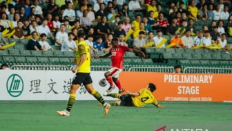 Dibantai Lee Man FC 5-1, Bali United Tersingkir dari Kualifikasi Liga Champions Asia