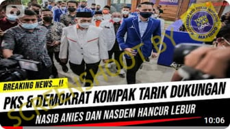 PKS dan Demokrat Tarik Dukungan dari Anies Baswedan, Benarkah?