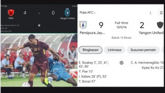 Sebelum PSM Makassar, Persipura Juga Pernah Bantai Yangon United Pada Masanya di AFC Cup