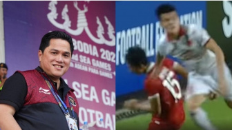 Imbas Kecurangan Pemain Vietnam Pada Haykal Alhafiz, Netizen Desak Erick Thohir Bertindak