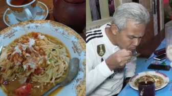 Rasa Nostalgia, Mie Godog Jadi Makanan Favorit Ganjar Pranowo saat di Pemalang