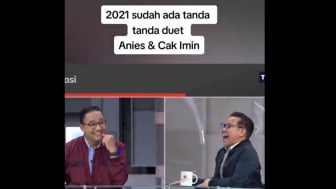 Anies-Cak Imin Akhirnya Berduet di Pilpres 2024, Video Dua Tahun Lalu Viral Lagi, Netizen: Ucapan Adalah Doa