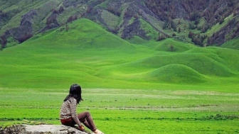 Fakta Unik Bukit Teletubbies Bromo yang Kebakaran karena Flare Prewedding, Ternyata Sempat Tak Dilirik