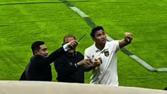 Ditonton Fuji, Tingkah Asnawi Jadi Sorotan Netizen di FIFA Matchday: Ayo Kapten Sat-Set!