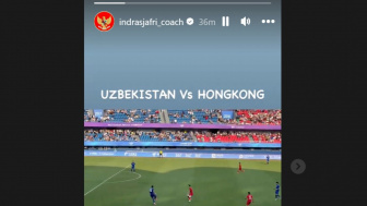 Timnas Indonesia U-24 Lolos ke Babak 16 Besar, Indra Sjafri Langsung Pantau Laga Uzbekistan vs Hongkong sebagai Calon Lawannya