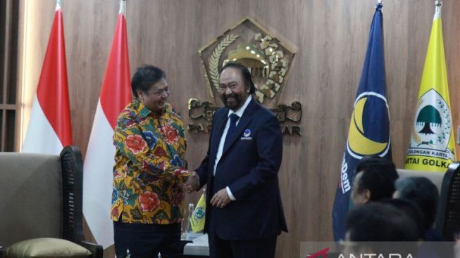 Wacanakan Koalisi Besar, Ketum Partai Golkar Airlangga Hartanto Sebut Masih Alot