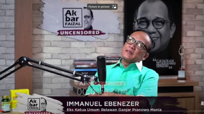 GP Mania Cabut Dukungan, Immanuel Ebanezer Sebut Ganjar Pranowo Pemimpin Minim Gagasan, Terlalu Loyal ke PDI Perjuangan?