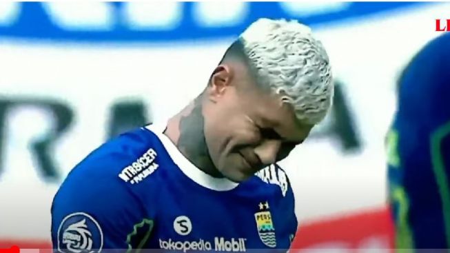 Ciro Alves Menangis Usai Persib Bandung Dikalahkan PSM Makassar, Banjir Simpati Warganet