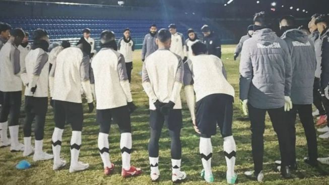 Baru Latihan Perdana, Timnas Indonesia U-20 Sudah Disambut Hal Mengerikan di Uzbekistan
