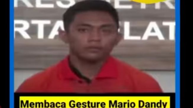 Ekspresi Wajah dan Gestur Mario Saat Preskon Menjadi Sorotan Netizen, Begini Kata Pakarnya