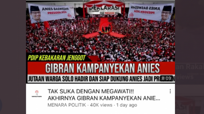 Gibran Dirumorkan Kampanyekan Anies Sampai Bikin Megawati Sewot?