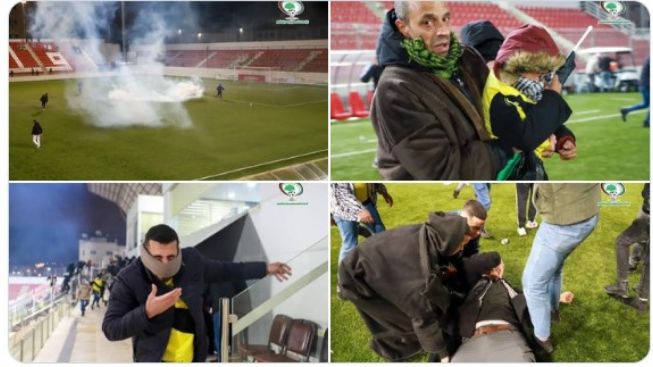 Ini Detik-detik Final Piala Liga Palestina Dihujani Gas Air Mata oleh Tentara Israel, FIFA Masih Bungkam?