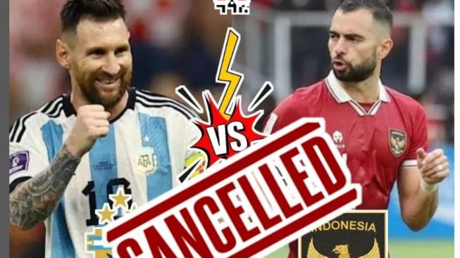 BREAKING NEWS! FIFA Matchday Timnas Indonesia vs Argentina Batal Digelar?