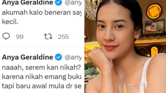 Anya Geraldine Sebut Pernikahan Bukan Solusi, Netizen: Kalau Enggak Nikah, Enggak Ada Elu