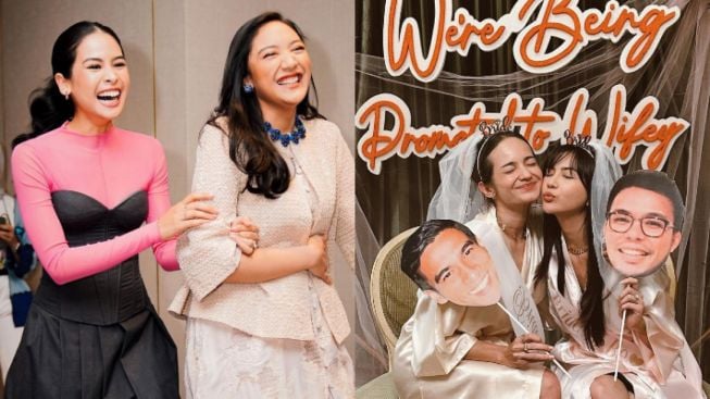 Bestie Banget! 4 Sahabat Artis Ini Nikah di Tahun yang Sama