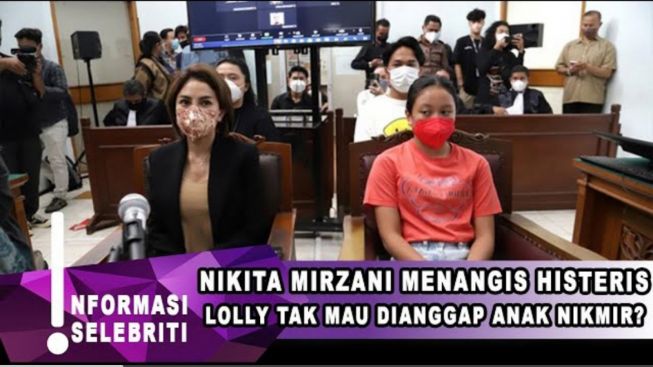 CEK FAKTA: Nikita Mirzani Menangis Histeris, Lolly Tak Mau Dianggap ...