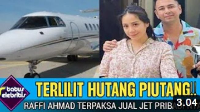 CEK FAKTA: Raffi Ahmad Jual Jet Pribadi untuk Bayar Hutang, Benarkah?