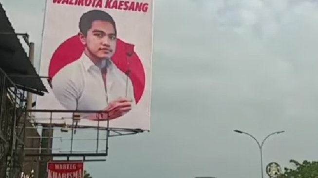 Baliho Kaesang Pangarep di Depok Dituding Sudah Disetting, Pengamat Kebijakan Publik Sebut Upaya Jokowi Bangun Dinasti