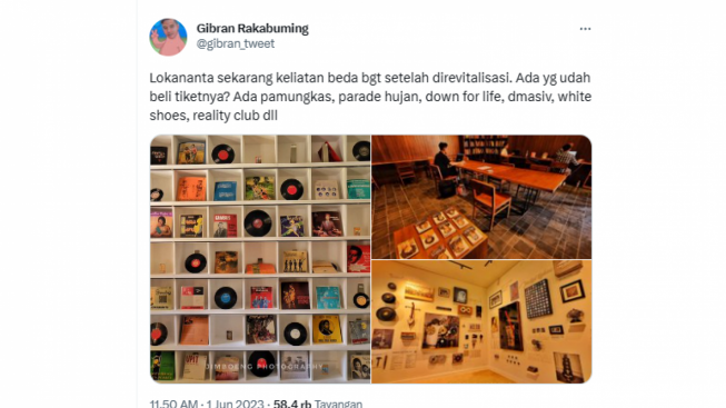 Pamer Kondisi Lokananta, Gibran Malah Disumpahin Mati Netizen: Cepet Nyusul Glen