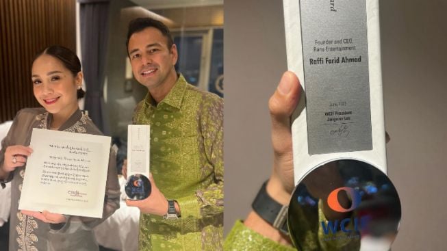 Bertandang ke Korea Selatan, Raffi Ahmad Terima Penghargaan Internasional