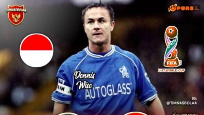 Makin Garang, Legenda Chelsea Dennis Wise Gabung Timnas Indonesia U-17