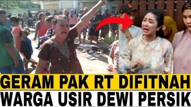 CEK FAKTA: Geram Pak RT Difitnah, Warga Usir Dewi Perssik