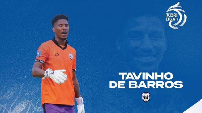 Kisah Tavinho Jadi Pemain Pertama di BRI Liga 1 yang Jadi Winger dan Kiper dalam Satu Laga