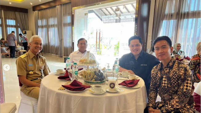 Prabowo Subianto jadi Capres, Pendukungnya Lebih Pilih Erick Thohir sebagai Cawapres