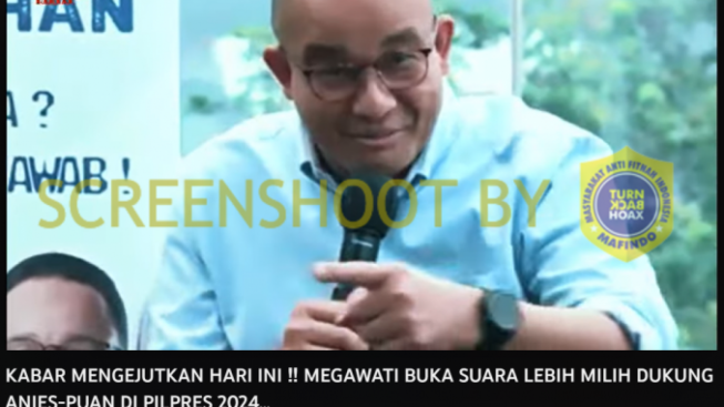 Megawati Alihkan Dukungan kepada Anies-Puan di Pilpres 2024, Benarkah?