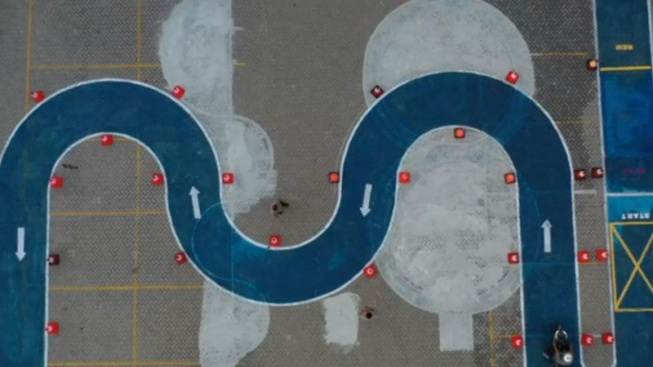 Ujian Praktik SIM C di Kota Surabaya Hapuskan Tes Zig Zag dan Putaran Angka 8
