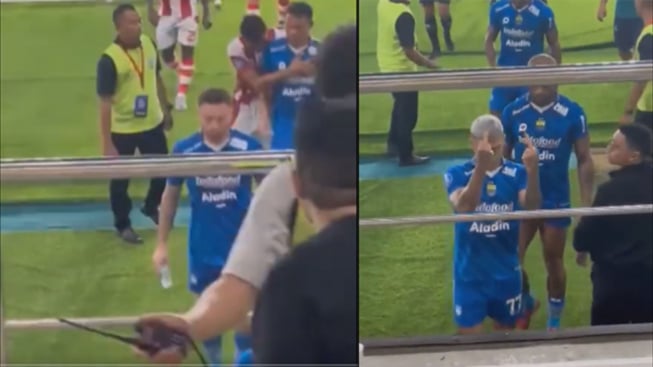 Marc Klok dan Ciro Alves Berulah Usai Dikalahkan Persis Solo, Lempar Botol hingga Acungkan Jari Tengah