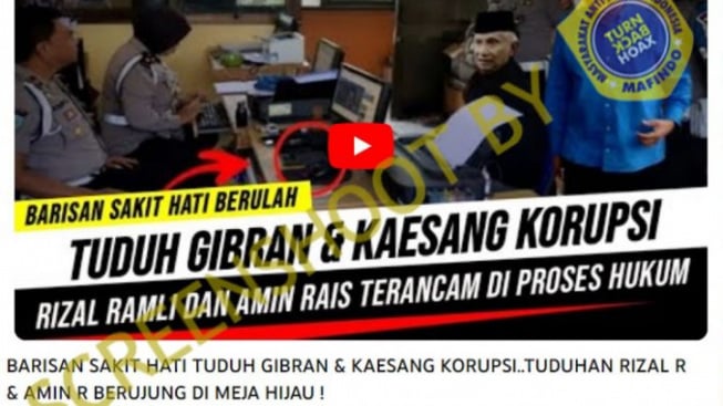 Tuduh Gibran dan Kesang Korupsi, Benarkah Rizal Ramli dan Amin Rais Terancam Diproses Hukum?