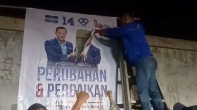 Teriaki Anies Baswedan Pengkhianat Politik, DPC Partai Demokrat Bogor Copot Fotonya