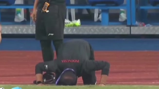 Kisah Indra Sjafri Dua Kali Diprank Wasit Usai Selebrasi Sujud Syukur, Terbaru di Asian Games 2022